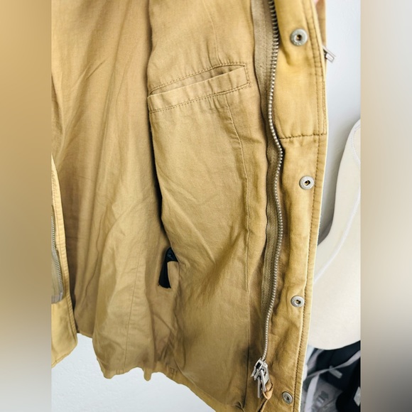 Men’s All Saints Army Light Khaki Green Bayonet Multi pocket Military Jacket - Picture 7 of 12